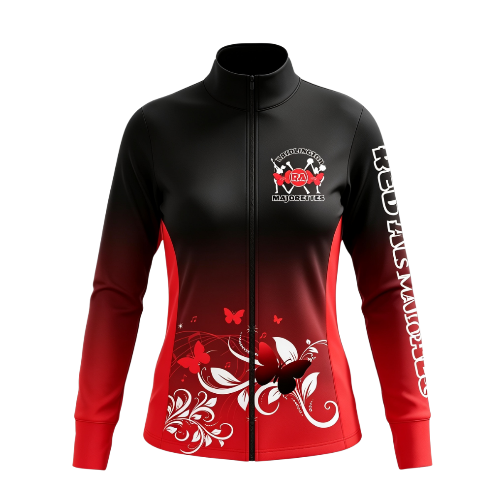 Bridlington Red Admiral Standard Sublimated Full Zip Lycra Stretch Jacket