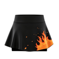 Eternal Embers Twirlers Sublimated Lycra Rally Skirt