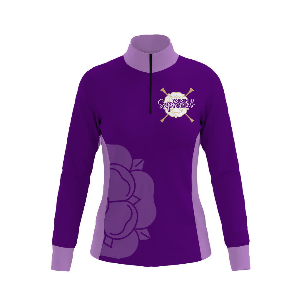 Yorkshire Supremes Sublimated 1/4 Zip Lycra Stretch Jacket