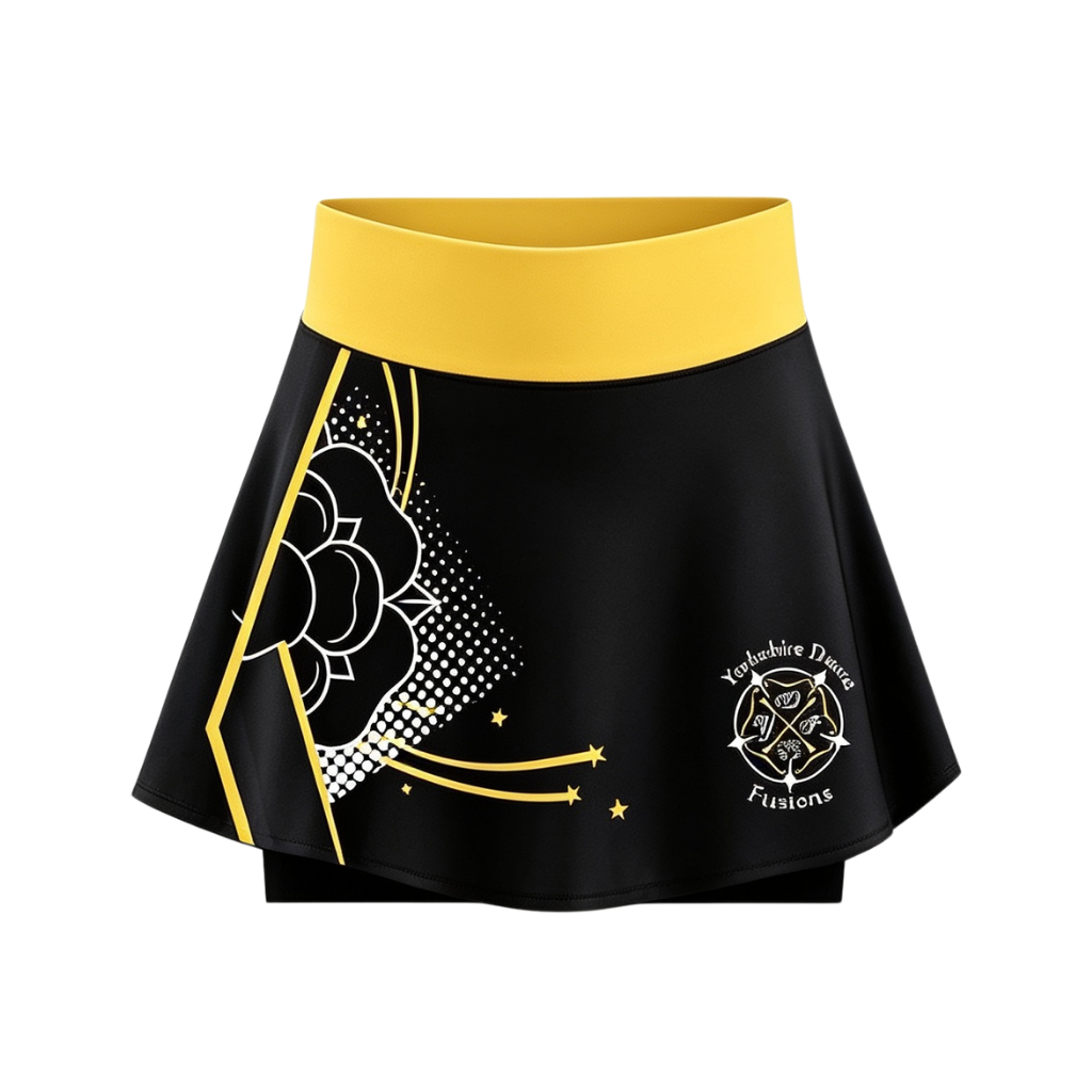 Yorkshire Dance Fusions Sparkle Sublimated Lycra Rally Skirt