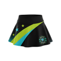 Reddish Sapphires  Sublimated Lycra Rally Skirt