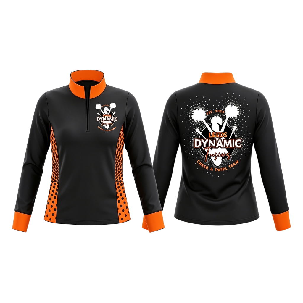 Leeds Dynamic Fusions Sublimated 1/4 Zip Lycra Stretch Jacket