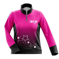 BCM Stars Sublimated 1/4 Zip Lycra Stretch Jacket