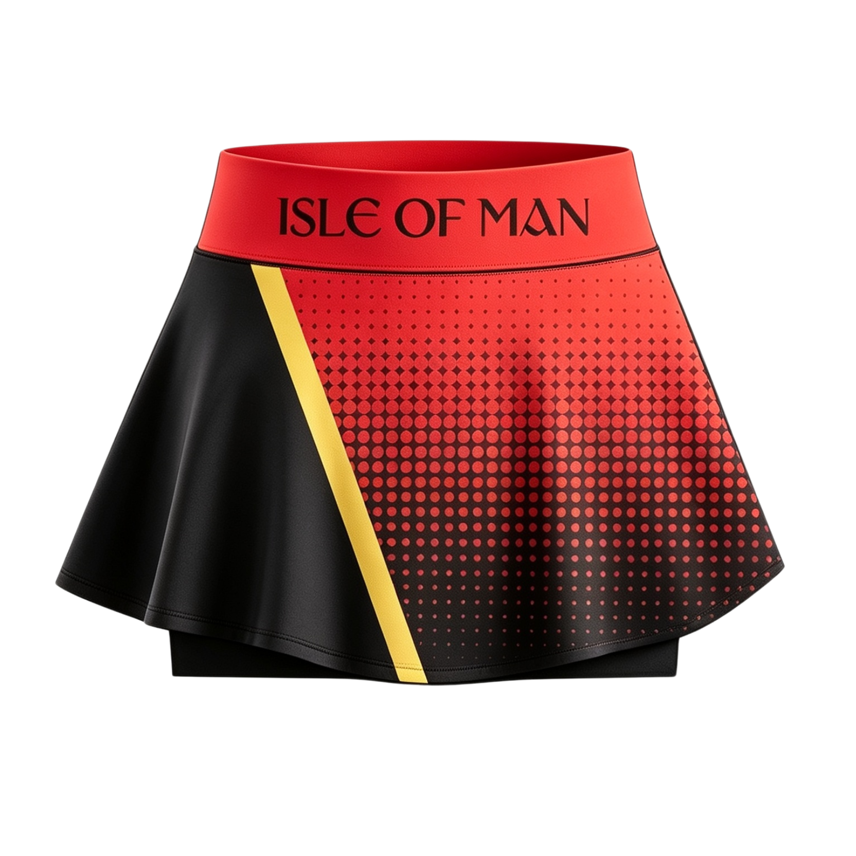 Isle of Man Baton Twirling Sublimated Lycra Rally Skirt