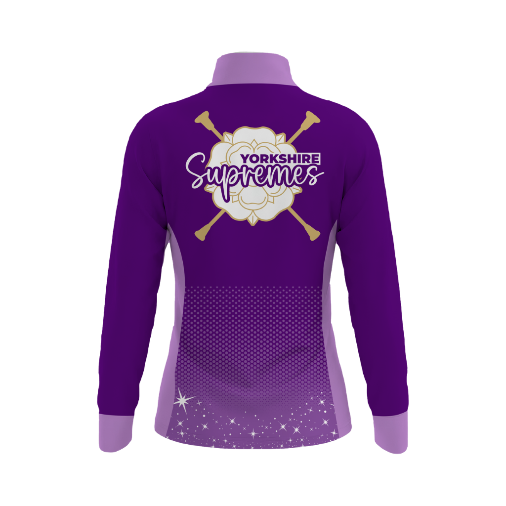 Yorkshire Supremes Sublimated 1/4 Zip Lycra Stretch Jacket