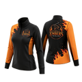 Eternal Embers Twirlers Sublimated 1/4 Zip Lycra Stretch Jacket
