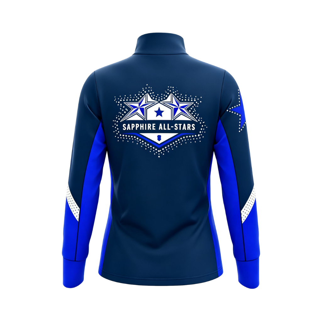 Sapphire All Stars Sublimated Full Zip Lycra Stretch Jacket
