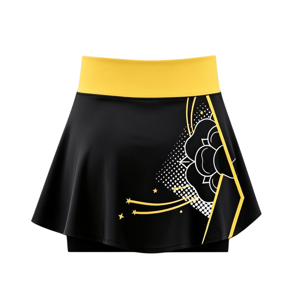 Yorkshire Dance Fusions Sparkle Sublimated Lycra Rally Skirt