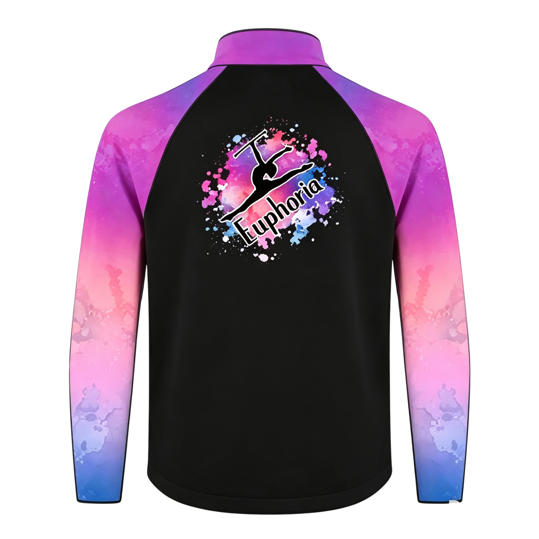 Euphoria Sublimated Full Zip Softshell Jacket (Shower Resistant Coat)