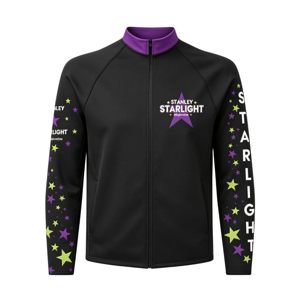Stanley Starlights Sublimated Full Zip Softshell Jacket (Shower Resistant Coat)