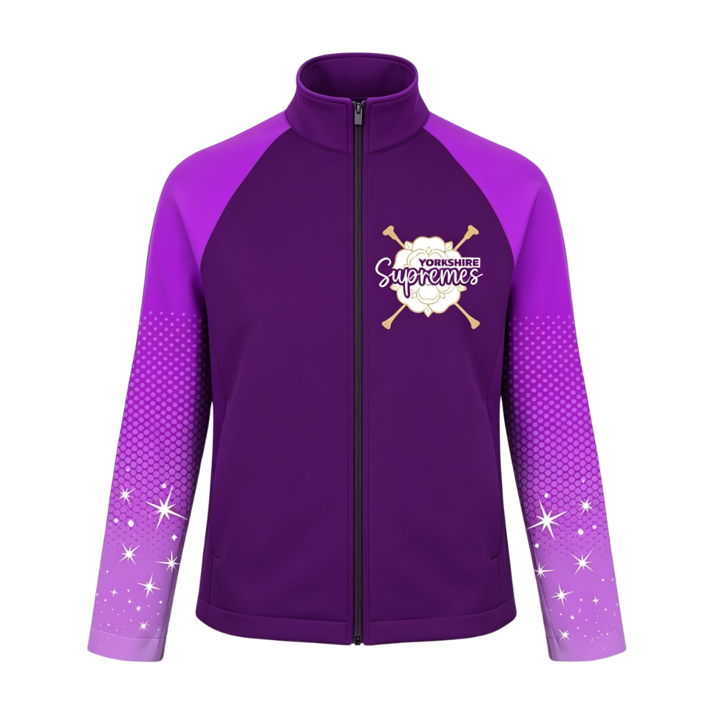 Yorkshire Supremes Sublimated Full Zip Softshell Jacket (Shower Resistant Coat)
