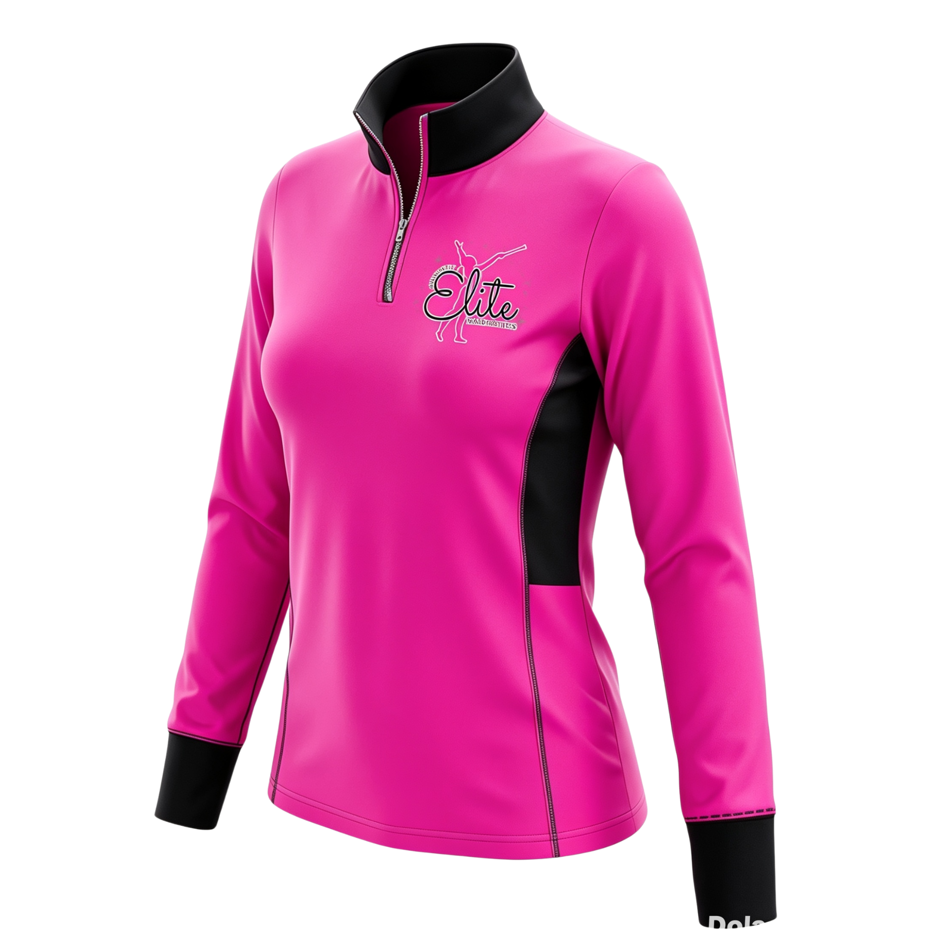 Barnsley Elite Majorettes Sublimated 1/4 Zip Lycra Stretch Jacket
