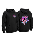 Euphoria Black Cotton Hoody