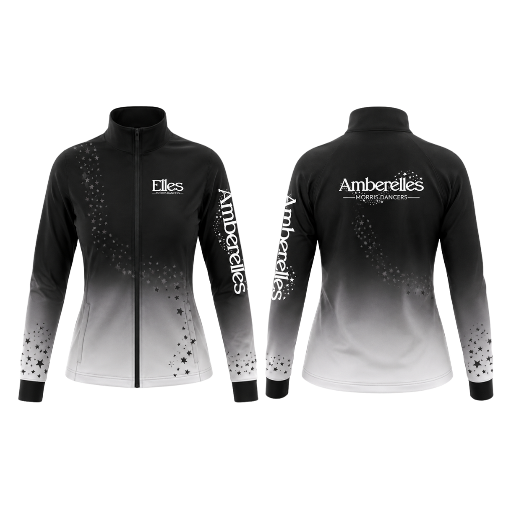Amberelles Morris Dancers  Sublimated Full Zip Lycra Stretch Jacket