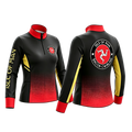Isle of Man Baton Twirling Sublimated 1/4 Zip Lycra Stretch Jacket