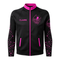 Lincoln Twirl Team Sublimated Full Zip Softshell Jacket (Shower Resistant Coat)