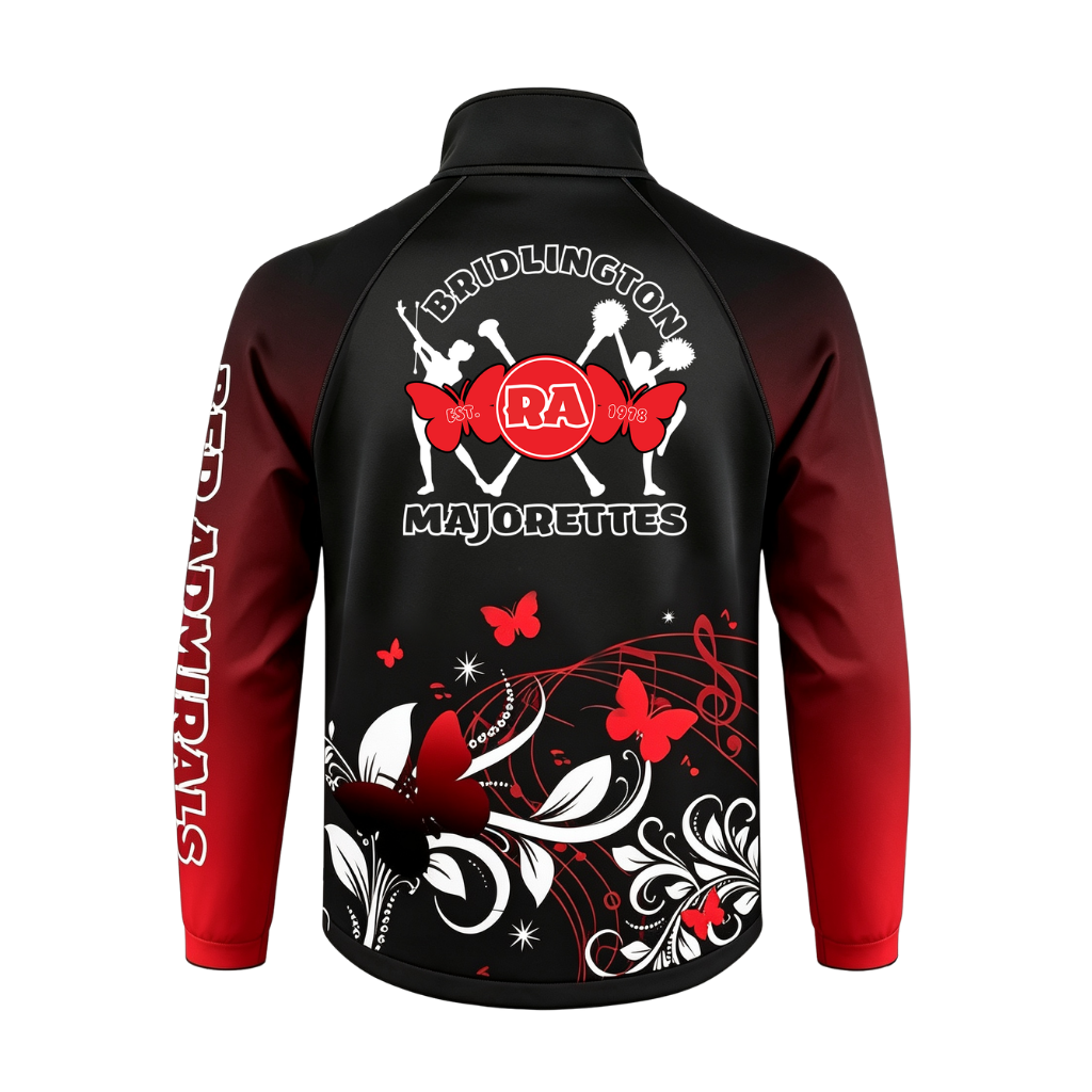 Bridlington Red Admiral Standard Sublimated Full Zip Softshell Jacket (Shower Resistant Coat)