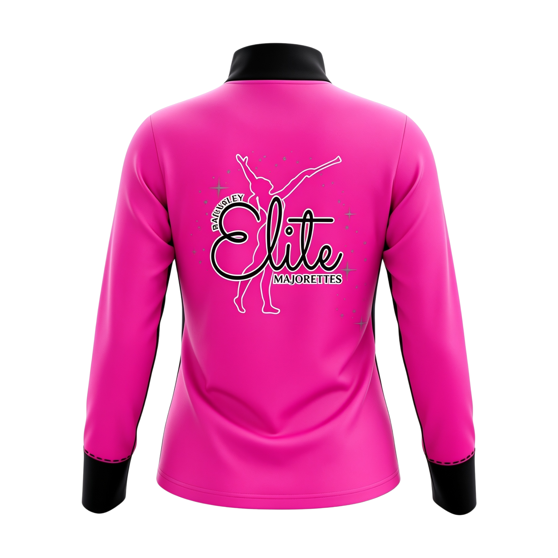 Barnsley Elite Majorettes Sublimated 1/4 Zip Lycra Stretch Jacket