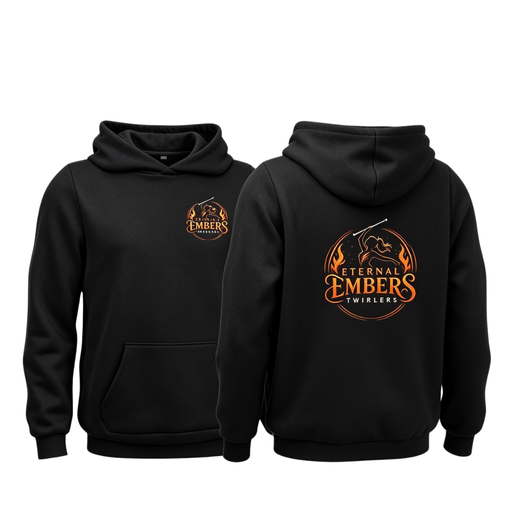 Eternal Embers Twirlers Cotton Hoody