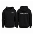 Diamond-lites Cotton Hoody - Black