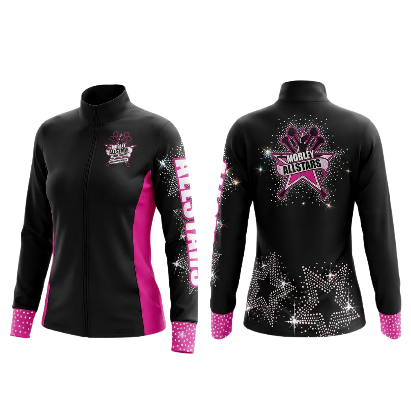 Morley All Stars Sublimated Full Zip Lycra Stretch Jacket