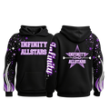 Infinity All Stars New Range - Black Sublimation Hoody