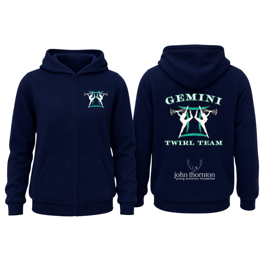 Gemini Twirl Team  Cotton Hoody
