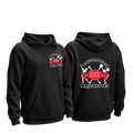 Bridlington Red Admiral Standard Cotton Hoody - Black