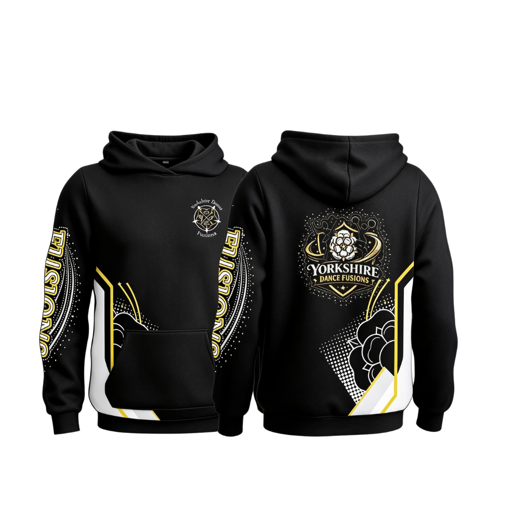 Yorkshire Dance Fusions Sparkle Sublimated Hoody