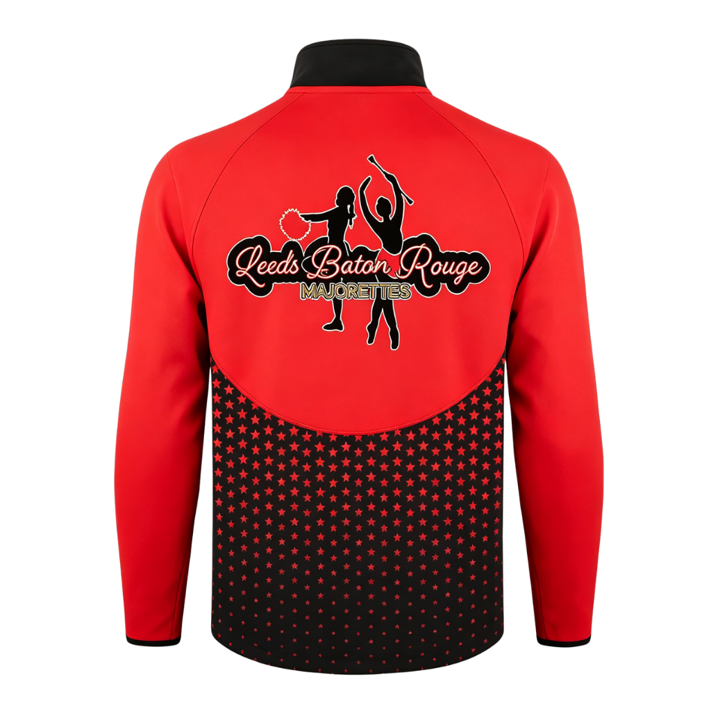 Leeds Baton Rouge Sublimated Full Zip Softshell Jacket (Shower Resistant Coat)