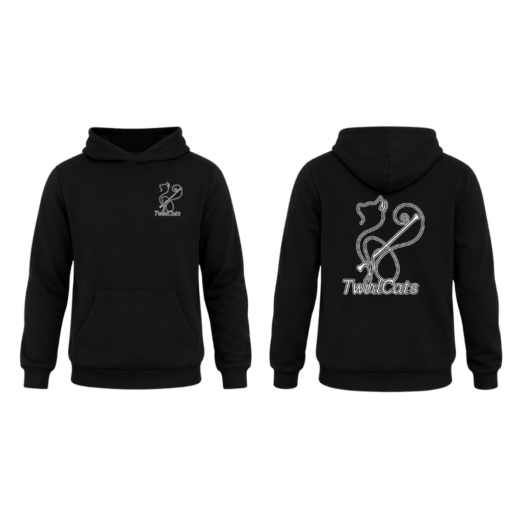 TwirlCats  Cotton Hoody