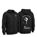 All Starr Twirlers Zip Up Cotton Hoody