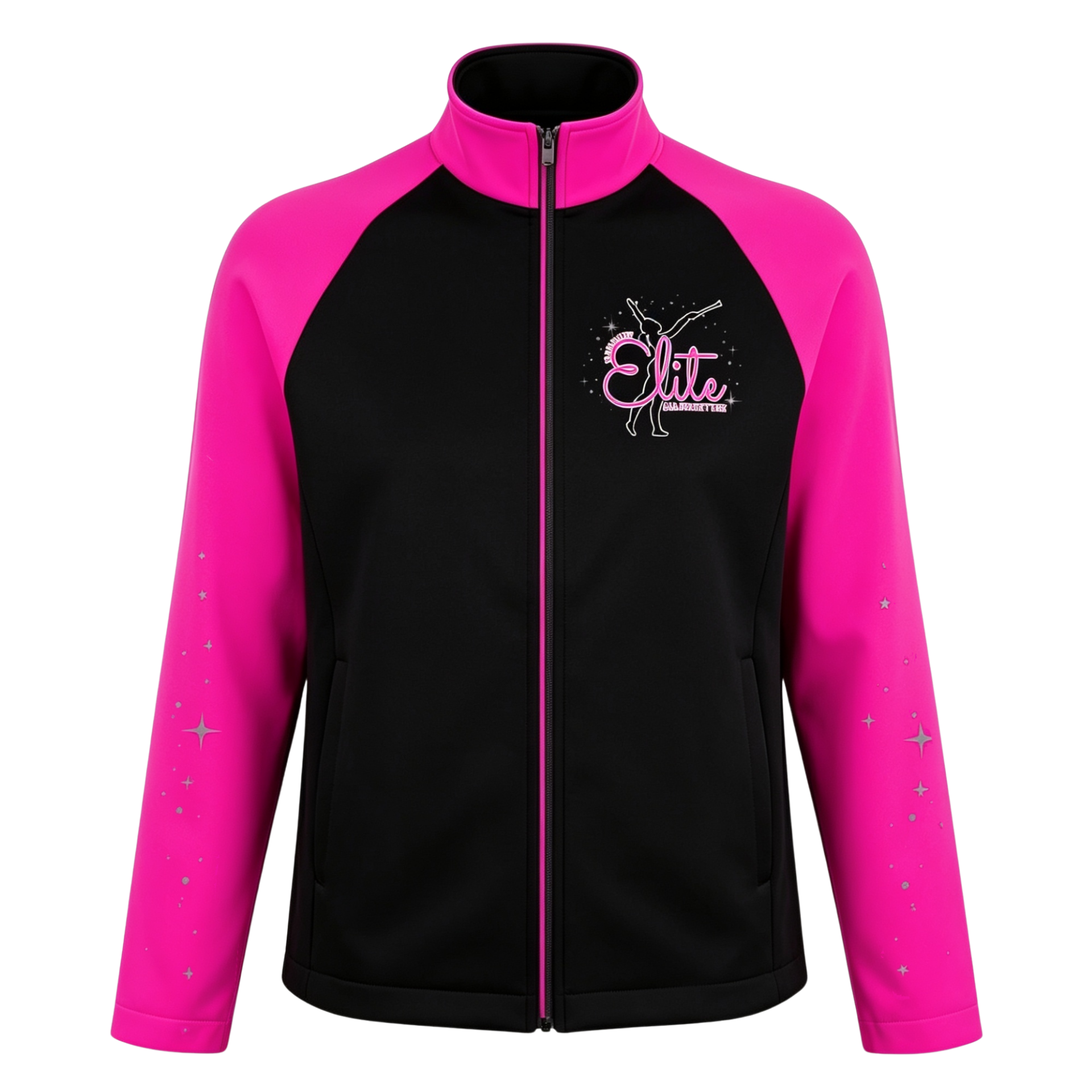 Barnsley Elite Majorettes Sublimated Full Zip Softshell Jacket (Shower Resistant Coat)