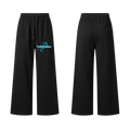 Twirl Fusion Wide Leg Cotton Joggers