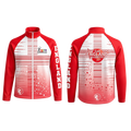 Team England  Sublimated Full Zip Softshell Jacket (Shower Resistant Coat)