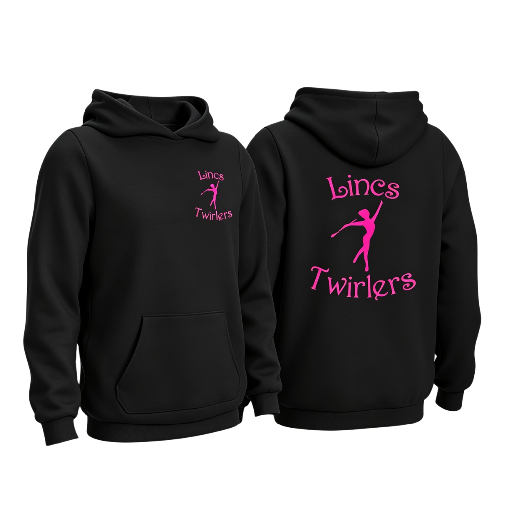 Lincs Twirlers Cotton Hoody