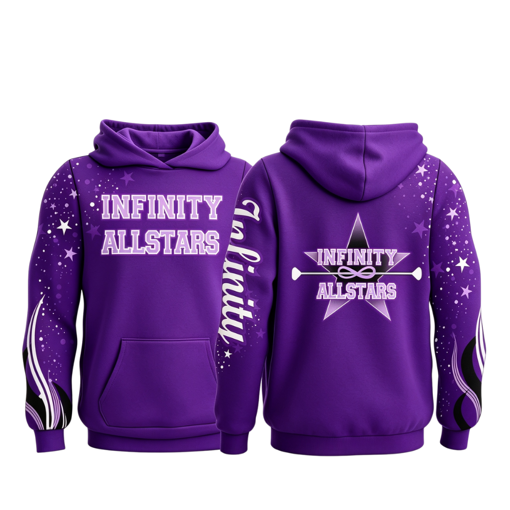 Infinity All Stars Original Purple Sublimation Hoody