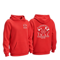 Bridlington Red Admiral Standard Cotton Hoody - Red