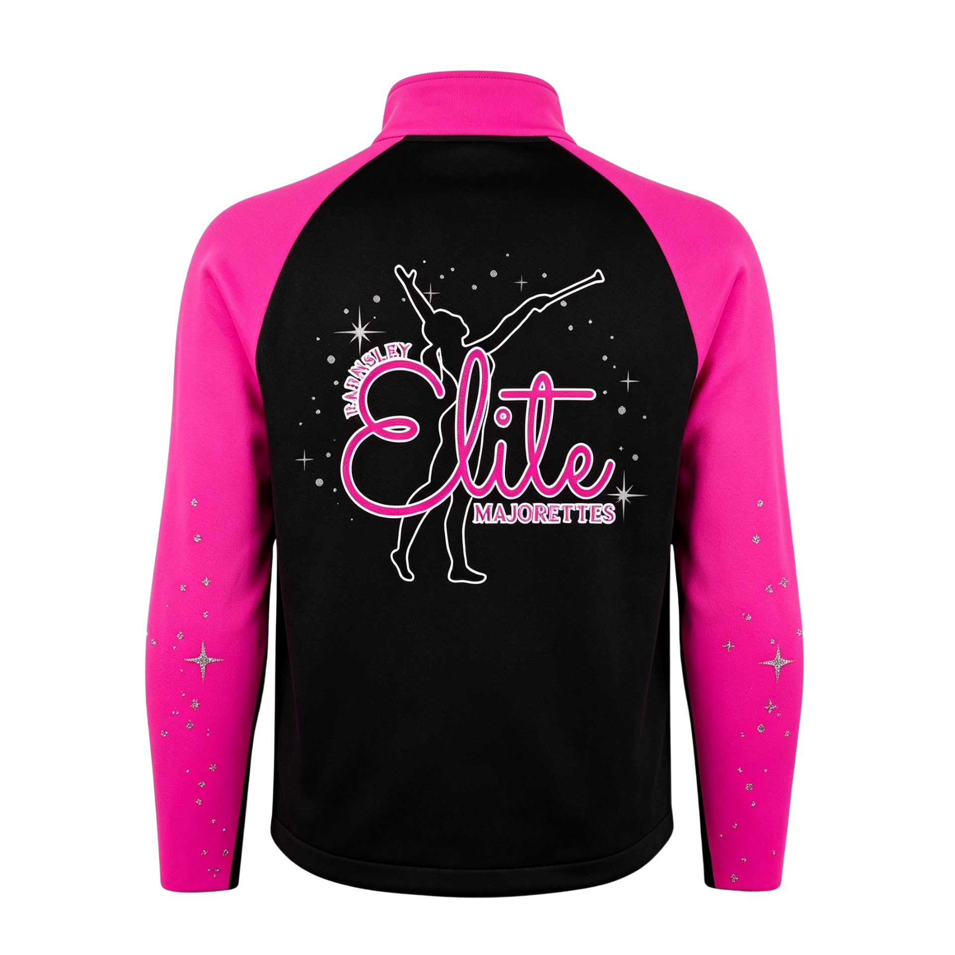 Barnsley Elite Majorettes Sublimated Full Zip Softshell Jacket (Shower Resistant Coat)