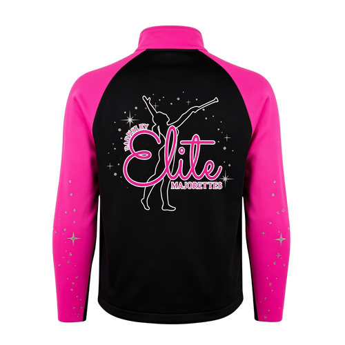 Barnsley Elite Majorettes Sublimated Full Zip Softshell Jacket (Shower Resistant Coat)