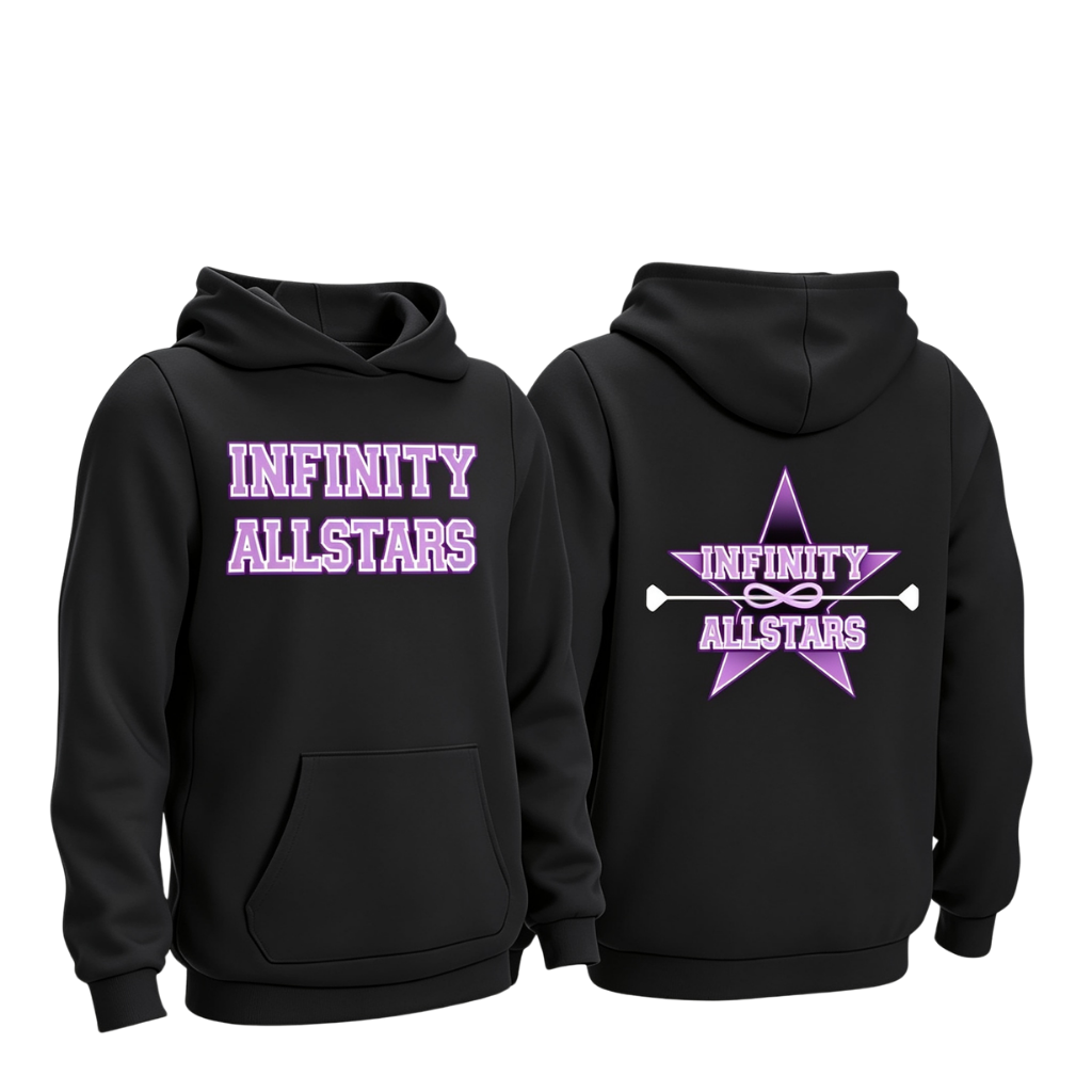 Infinity All Stars Original Black Cotton Hoody