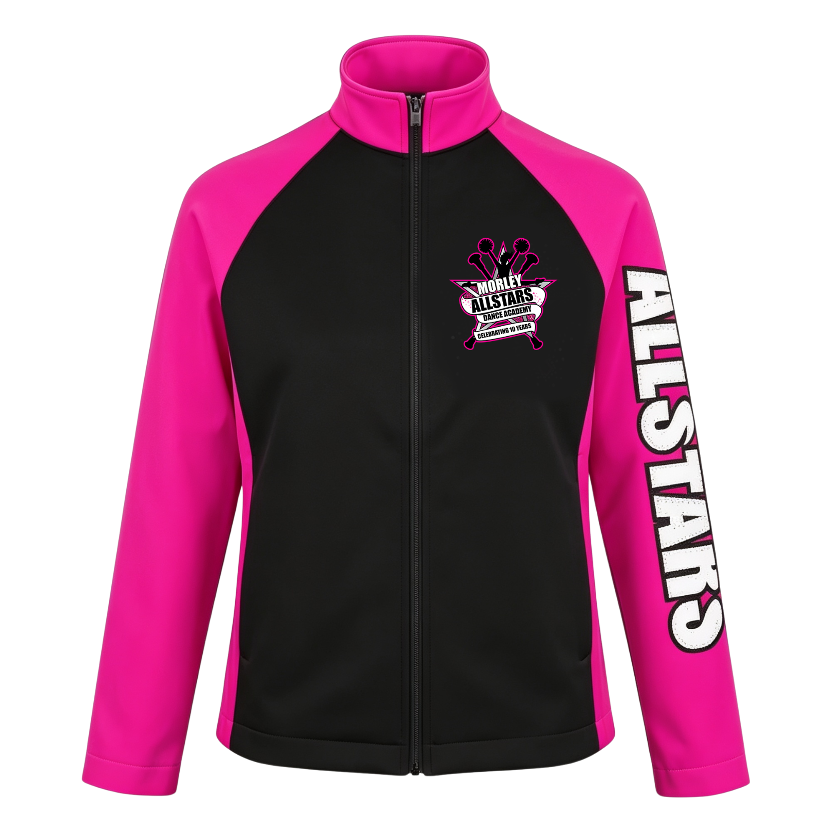 Morley All Stars Sublimated Full Zip Softshell Jacket (Shower Resistant Coat)