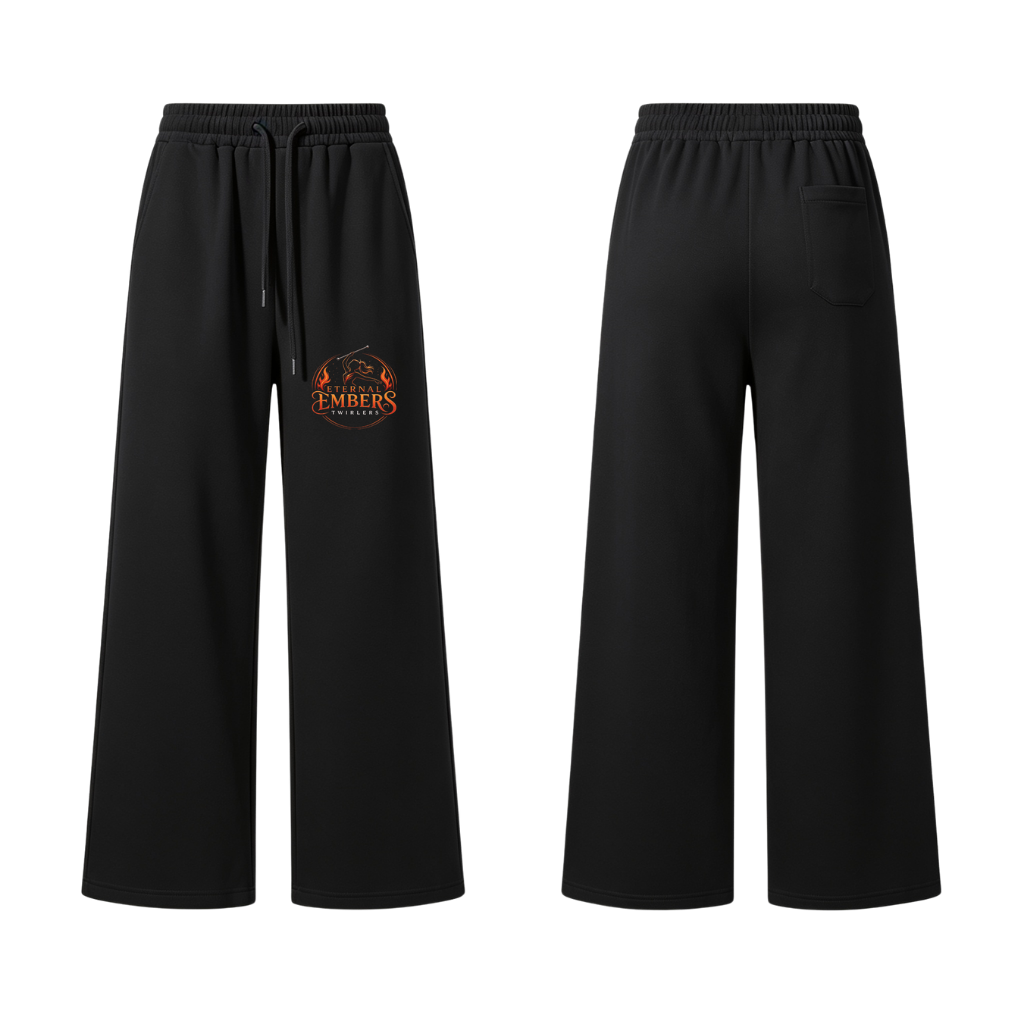 Eternal Embers Twirlers Wide Leg Cotton Joggers