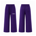 Diamond-lites  Wide Leg Cotton Joggers
