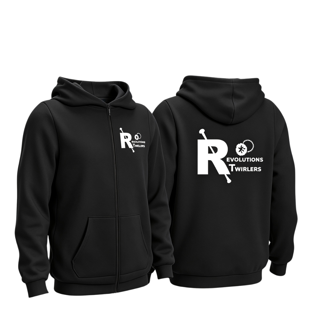 Revolutions Twirlers Zip Up Cotton Hoody