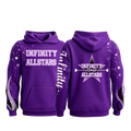Infinity All Stars New Range - Purple Sublimation Hoody