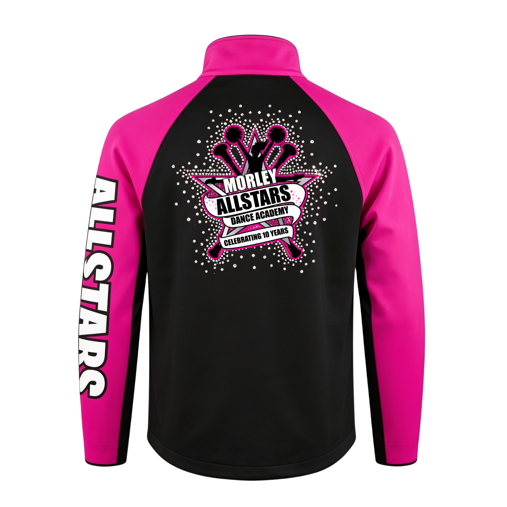 Morley All Stars Sublimated Full Zip Softshell Jacket (Shower Resistant Coat)