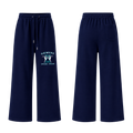 Gemini Twirl Team  Wide Leg Cotton Joggers