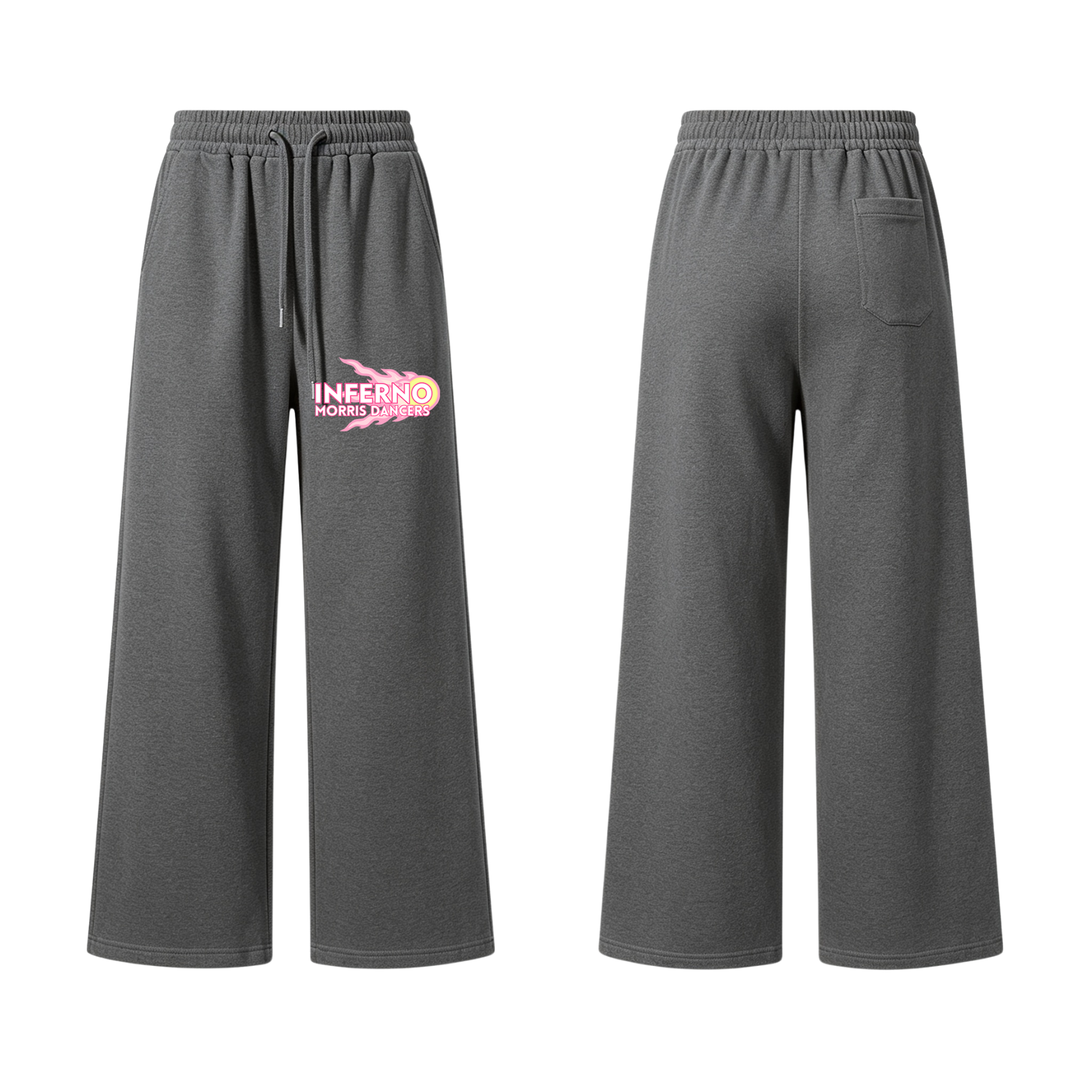 Inferno Morris Dancers Wide Leg Cotton Joggers