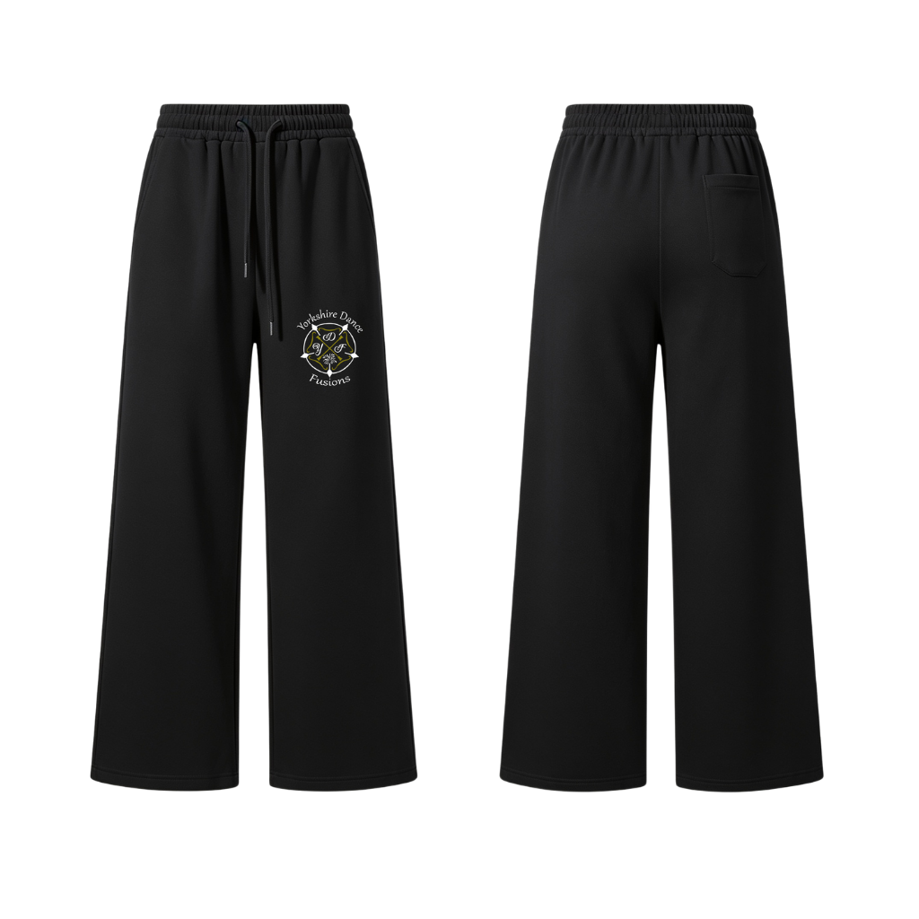 Yorkshire Dance Fusions Sparkle Wide Leg Cotton Joggers